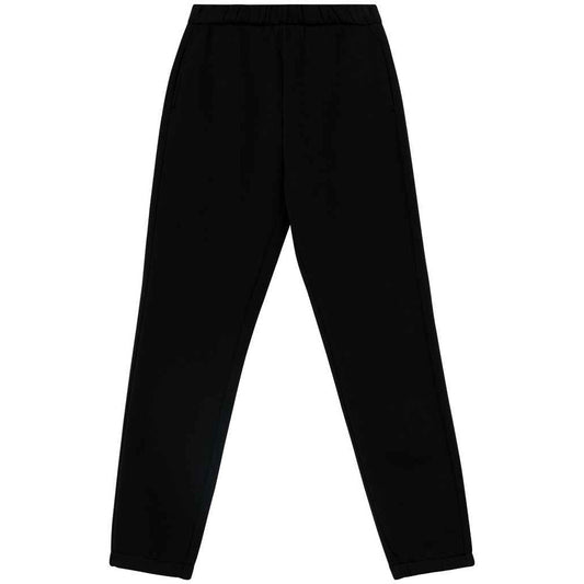 Black - Front - Native Spirit Womens-Ladies Jogging Bottoms