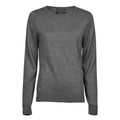 Grey Melange - Front - Tee Jays Womens-Ladies Sweatshirt