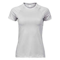 White - Front - Tee Jays Womens-Ladies CoolDry Sporty T-Shirt