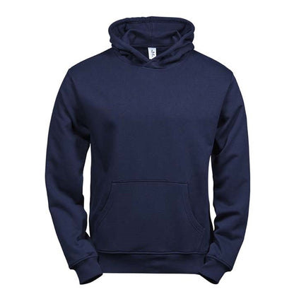 Navy - Front - Tee Jays Childrens-Kids Power Hoodie