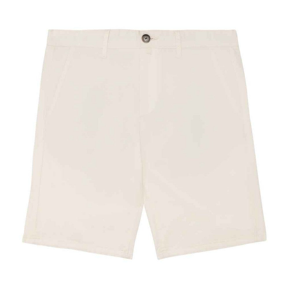 Ivory - Front - Native Spirit Mens Chino Ticket Pocket Shorts