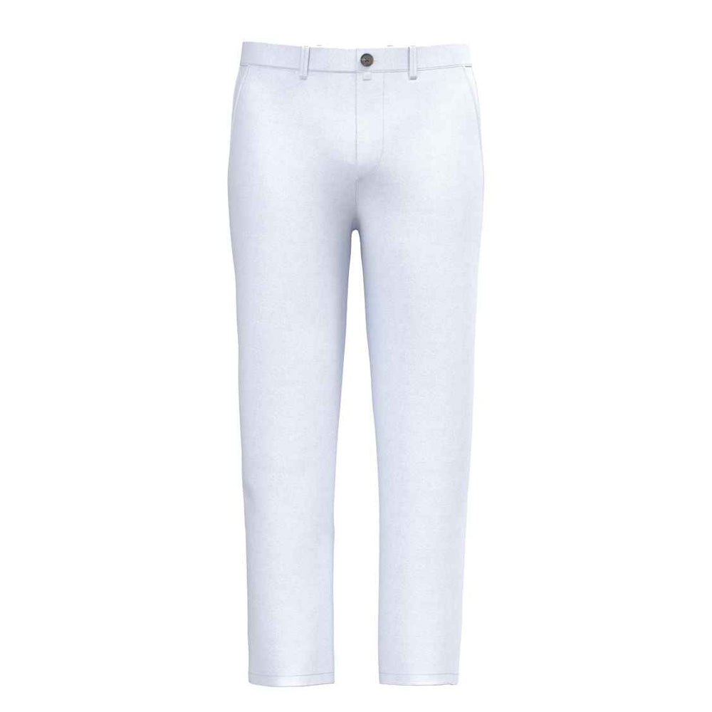 White - Front - Native Spirit Mens Chino Trousers