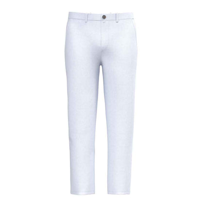 White - Front - Native Spirit Mens Chino Trousers
