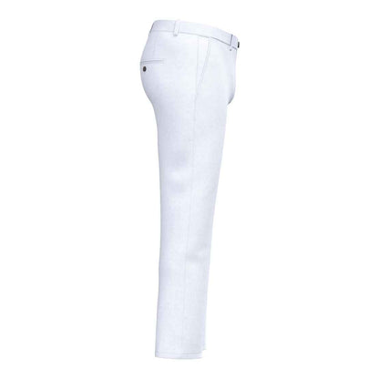 White - Side - Native Spirit Mens Chino Trousers