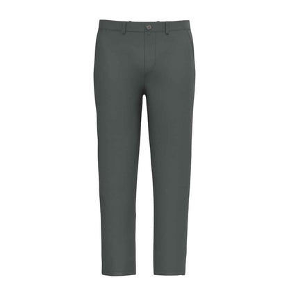 Iron Grey - Front - Native Spirit Mens Chino Trousers