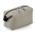 Clay - Front - Bagbase Matte PU Toiletry Bag