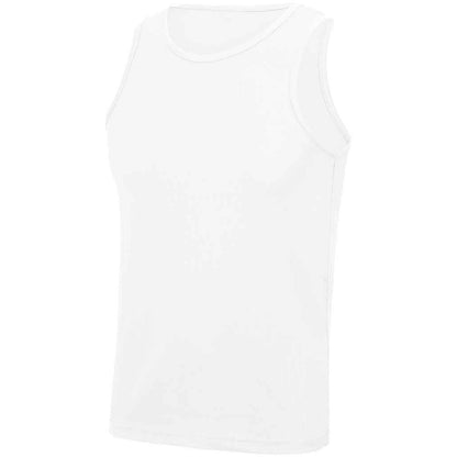 Arctic White - Front - AWDis Cool Mens Vest Top