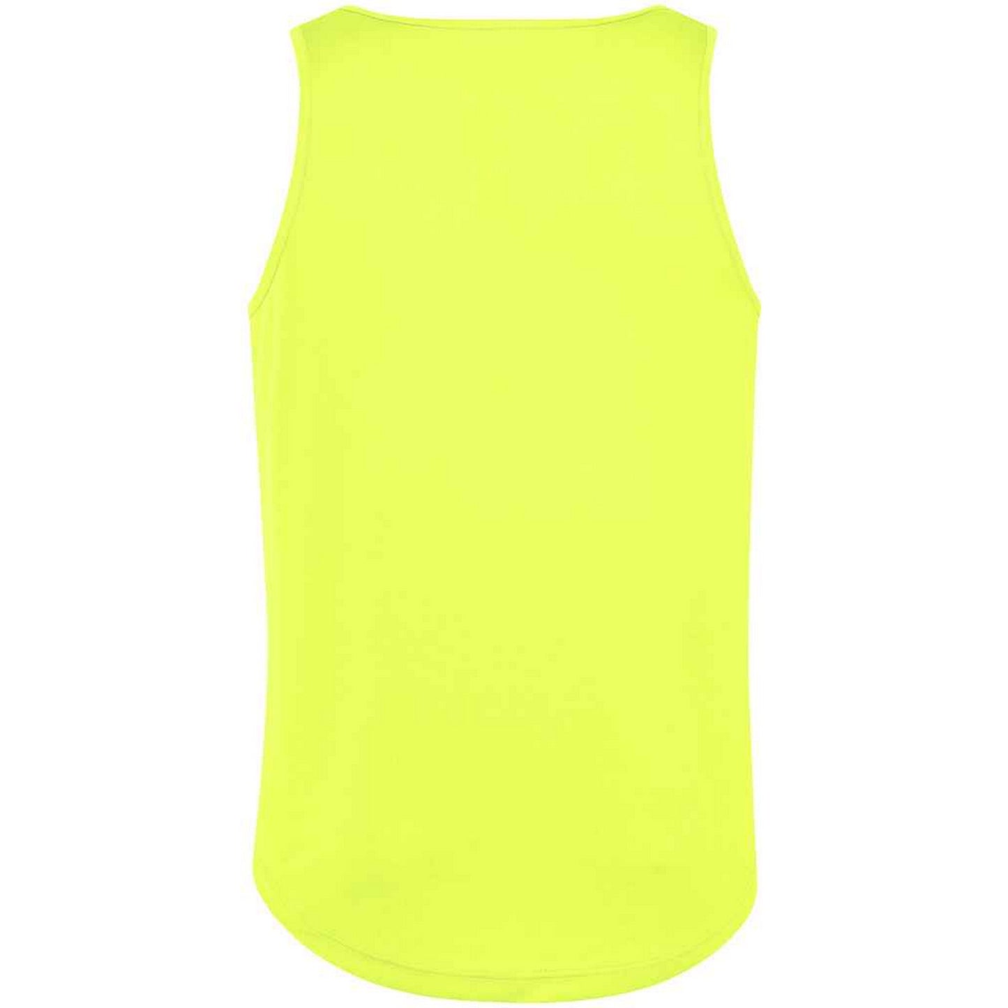 Electric Yellow - Back - AWDis Cool Mens Vest Top