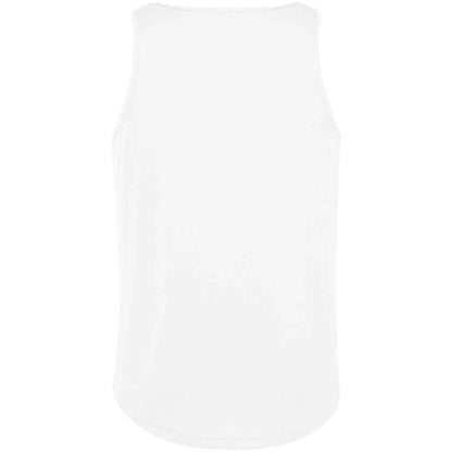 Arctic White - Back - AWDis Cool Mens Vest Top