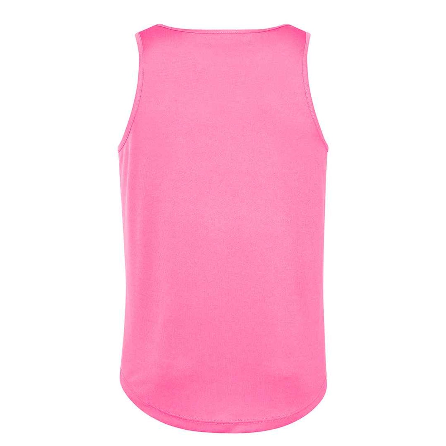 Electric Pink - Back - AWDis Cool Mens Vest Top