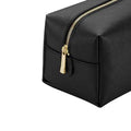 Black - Side - Bagbase Boutique Toiletry Bag