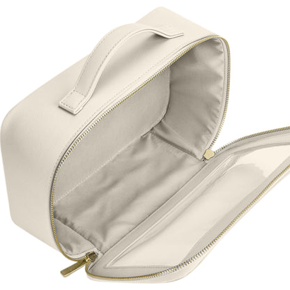 Oyster - Side - Bagbase Boutique Clear Toiletry Bag