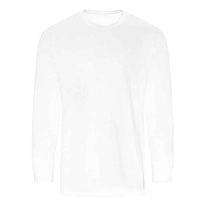 White - Front - PRO RTX Mens Pro Long-Sleeved T-Shirt
