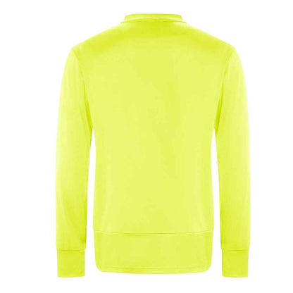 Electric Yellow - Back - AWDis Cool Mens Long-Sleeved Active T-Shirt