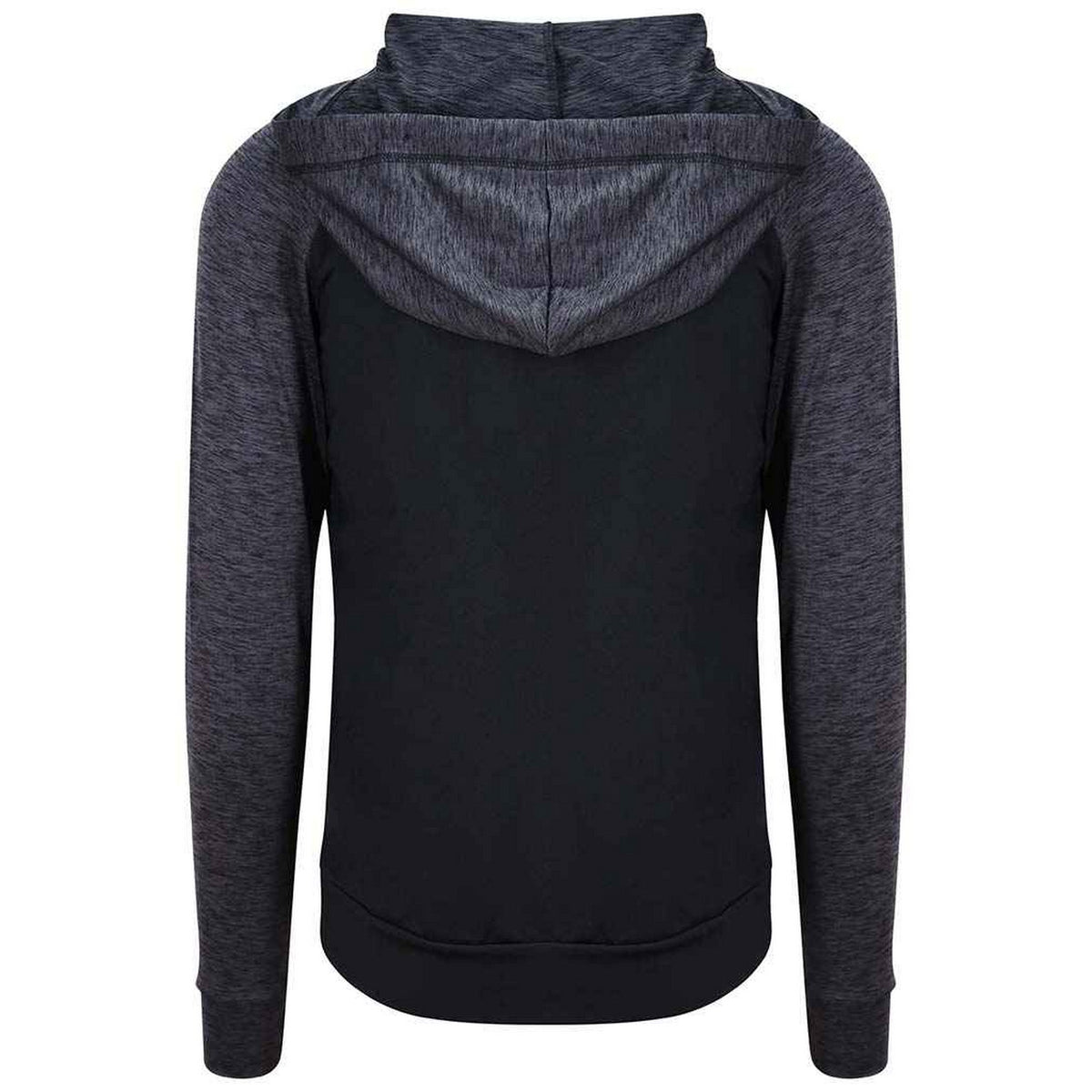 Black-Black Slate - Side - AWDis Cool Mens Full Zip Hoodie