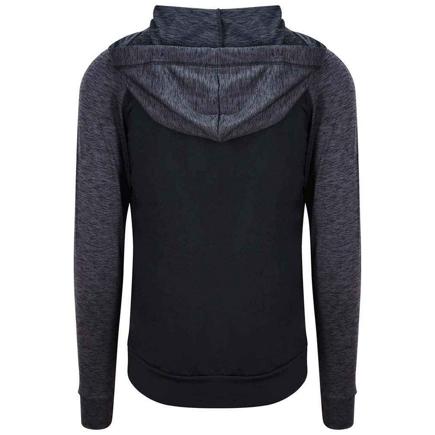 Black-Black Slate - Side - AWDis Cool Mens Full Zip Hoodie