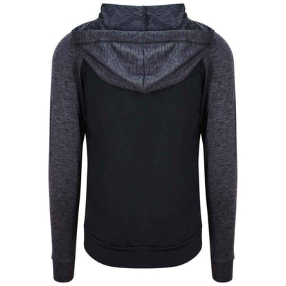 Black-Black Slate - Side - AWDis Cool Mens Full Zip Hoodie