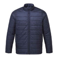 Navy - Front - Premier Mens Recyclight Padded Jacket