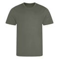 Earthy Green - Front - AWDis Cool Childrens-Kids T-Shirt