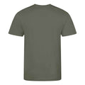 Earthy Green - Back - AWDis Cool Childrens-Kids T-Shirt