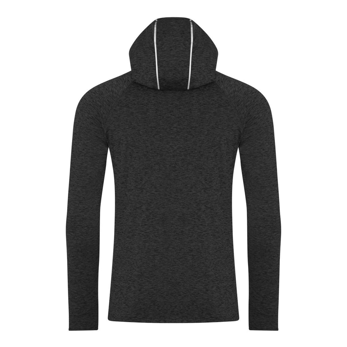 Black Slate Melange - Back - Awdis Mens Just Cool Cowl Neck Top