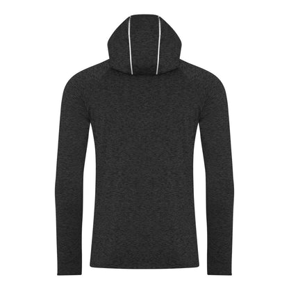 Black Slate Melange - Back - Awdis Mens Just Cool Cowl Neck Top
