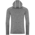Grey Melange - Back - Awdis Mens Just Cool Cowl Neck Top