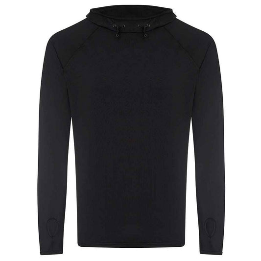 Jet Black - Front - Awdis Mens Just Cool Cowl Neck Top