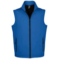 Royal Blue - Front - SOLS Mens Race Softshell Body Warmer