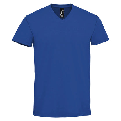 Royal Blue - Front - SOLS Mens Imperial V Neck T-Shirt