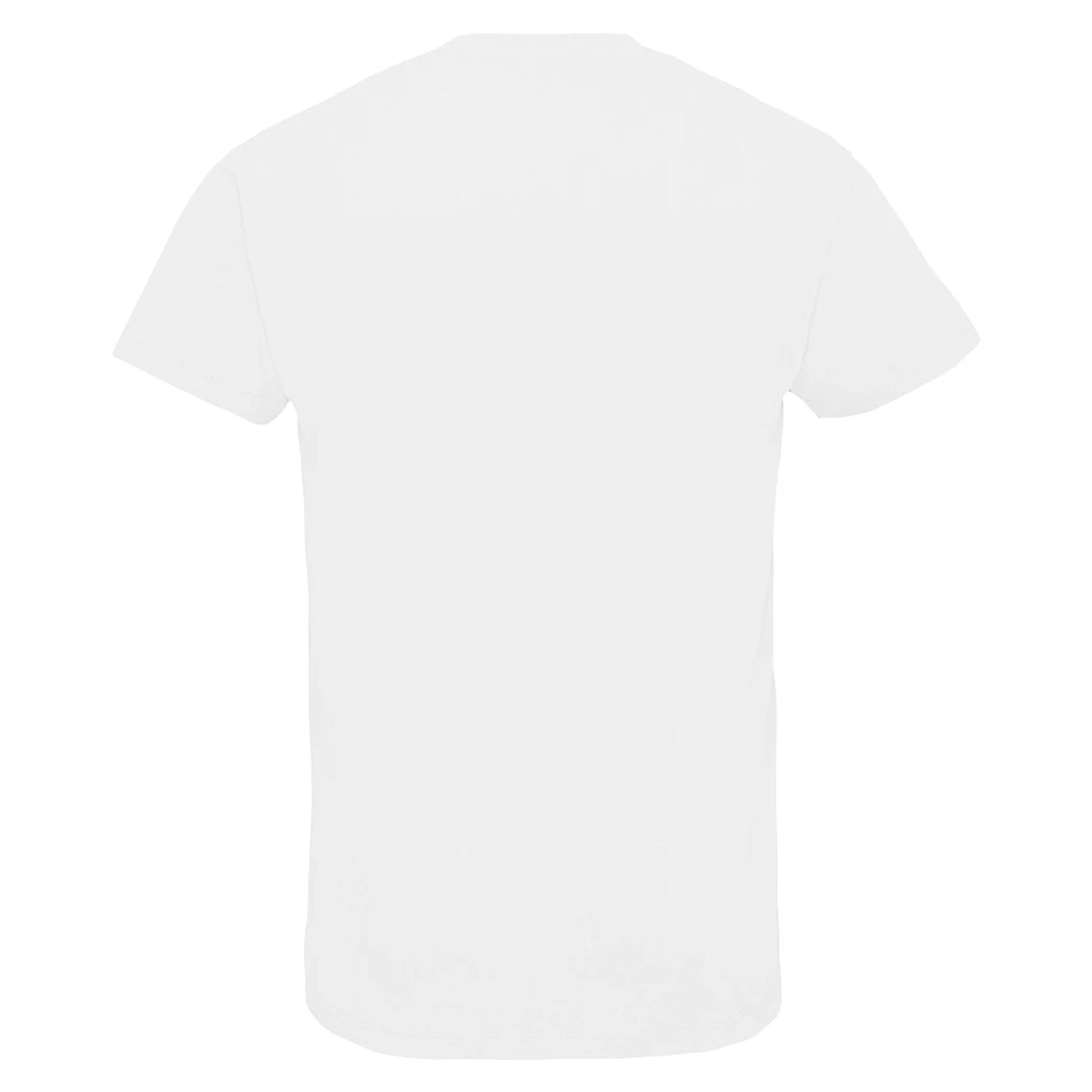 White - Back - SOLS Mens Imperial V Neck T-Shirt