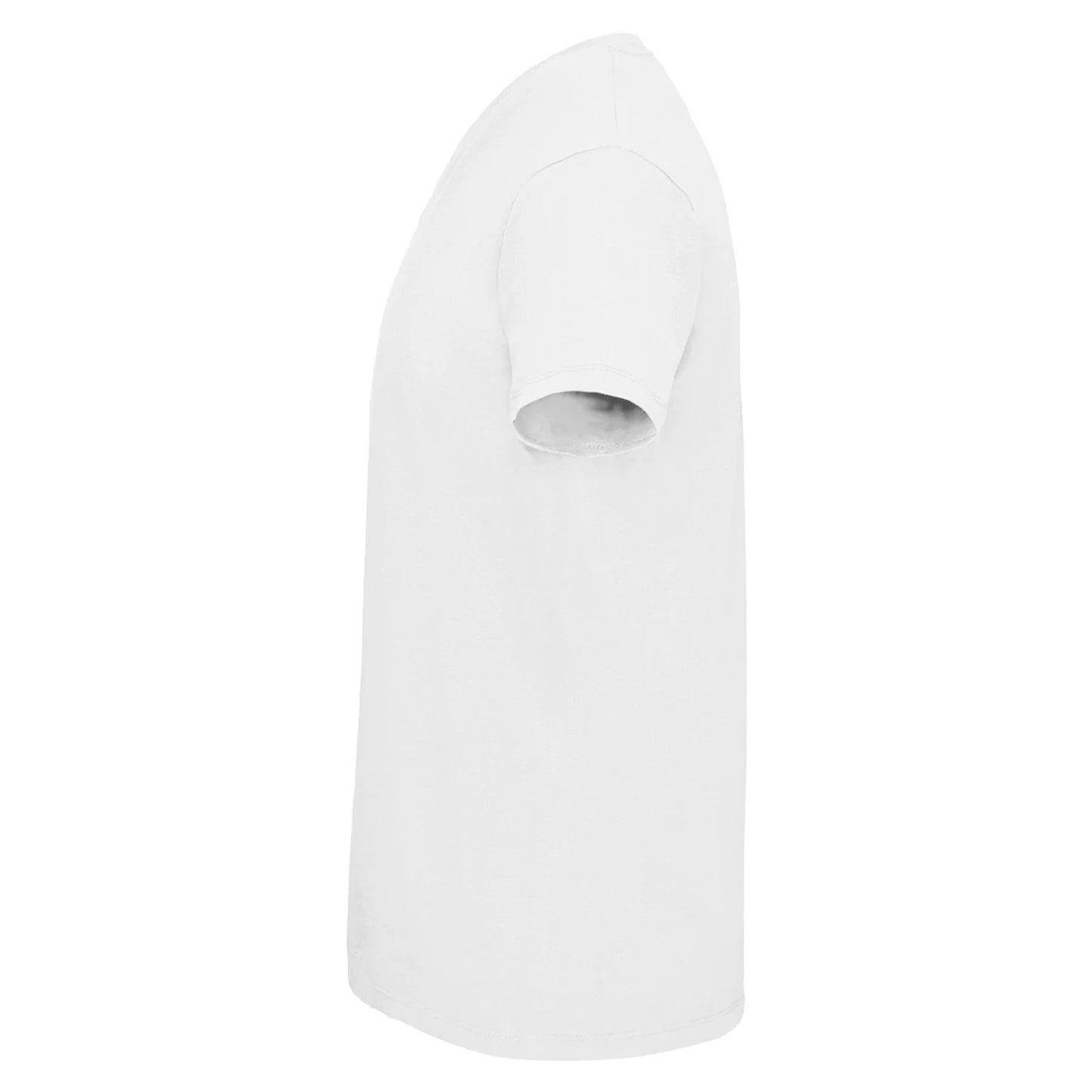 White - Side - SOLS Mens Imperial V Neck T-Shirt