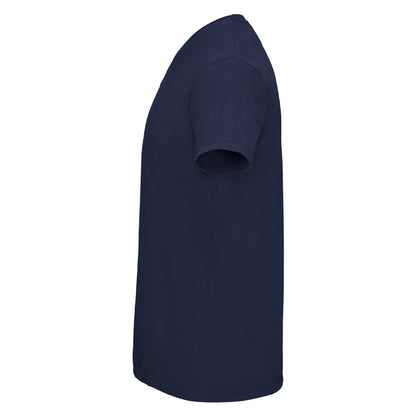 French Navy - Side - SOLS Mens Imperial V Neck T-Shirt