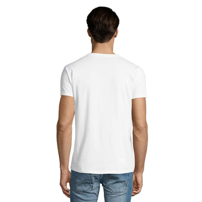 White - Pack Shot - SOLS Mens Imperial V Neck T-Shirt