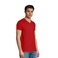 Red - Pack Shot - SOLS Mens Imperial V Neck T-Shirt