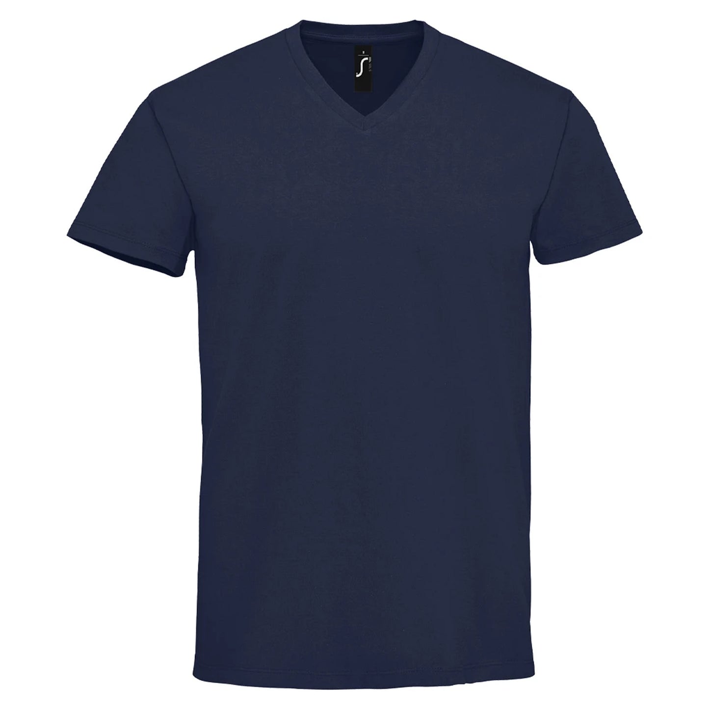 French Navy - Front - SOLS Mens Imperial V Neck T-Shirt