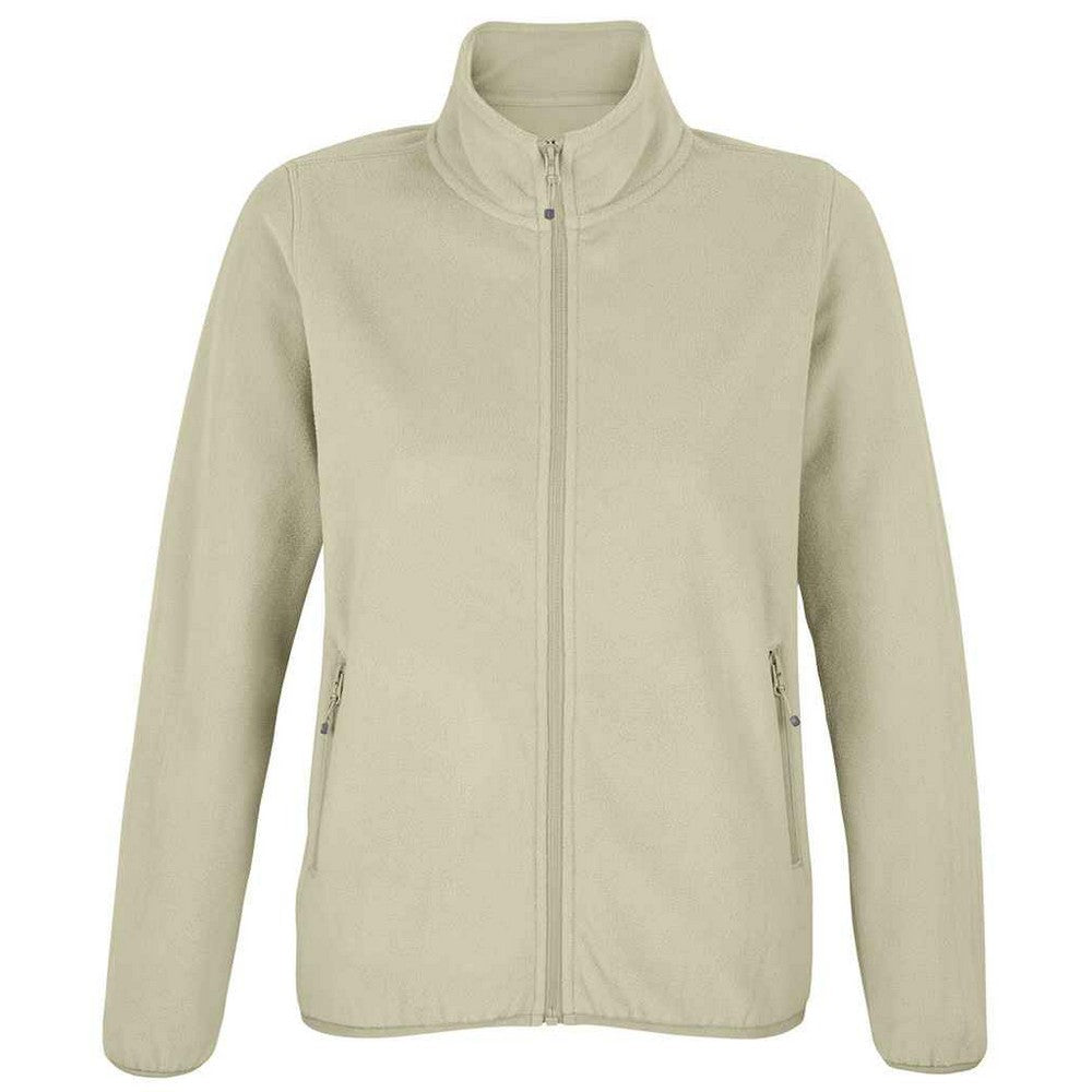 Rope - Front - SOLS Womens-Ladies Factor Microfleece Recycled Fleece Jacket