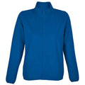 Royal Blue - Front - SOLS Womens-Ladies Factor Microfleece Recycled Fleece Jacket