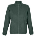 Forest Green - Front - SOLS Womens-Ladies Factor Microfleece Recycled Fleece Jacket