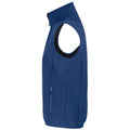 Abyss Blue - Back - SOLS Womens-Ladies Falcon Softshell Recycled Body Warmer