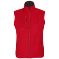 Pepper Red - Front - SOLS Womens-Ladies Falcon Softshell Recycled Body Warmer