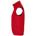 Pepper Red - Back - SOLS Womens-Ladies Falcon Softshell Recycled Body Warmer