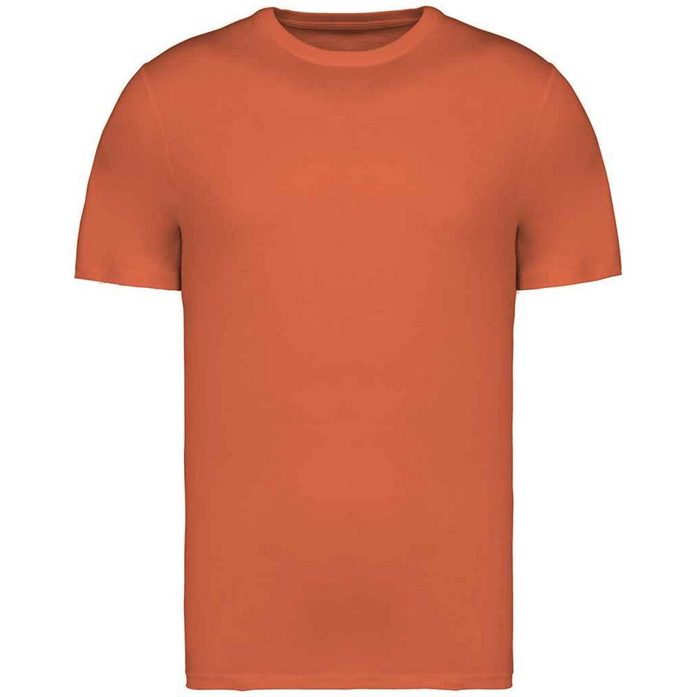 Burnt Brick - Front - Native Spirit Unisex Adult Heavyweight Slim T-Shirt