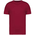 Hibiscus Red - Front - Native Spirit Unisex Adult Heavyweight Slim T-Shirt