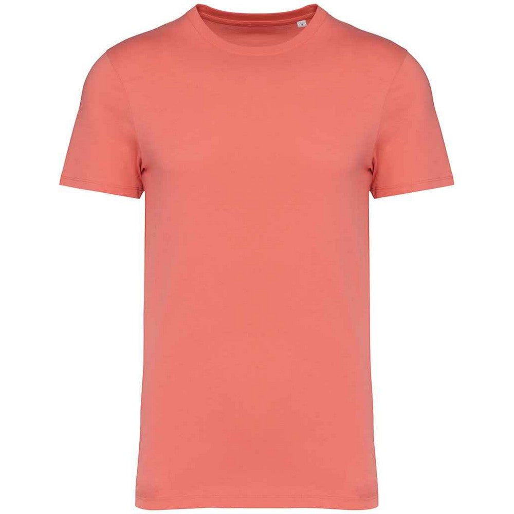 Light Coral - Front - Native Spirit Unisex Adult Heavyweight Slim T-Shirt