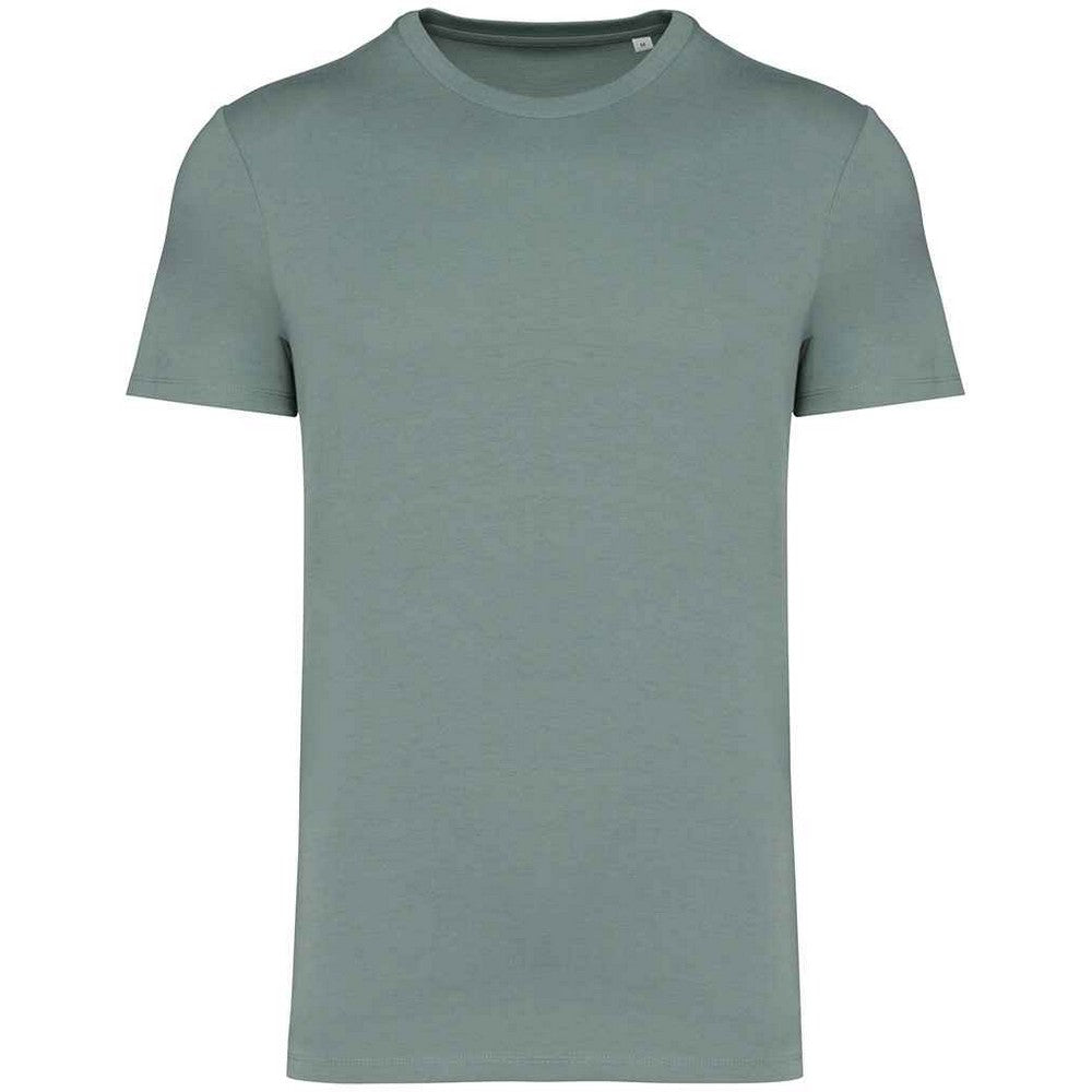 Moss - Front - Native Spirit Unisex Adult Heavyweight Slim T-Shirt