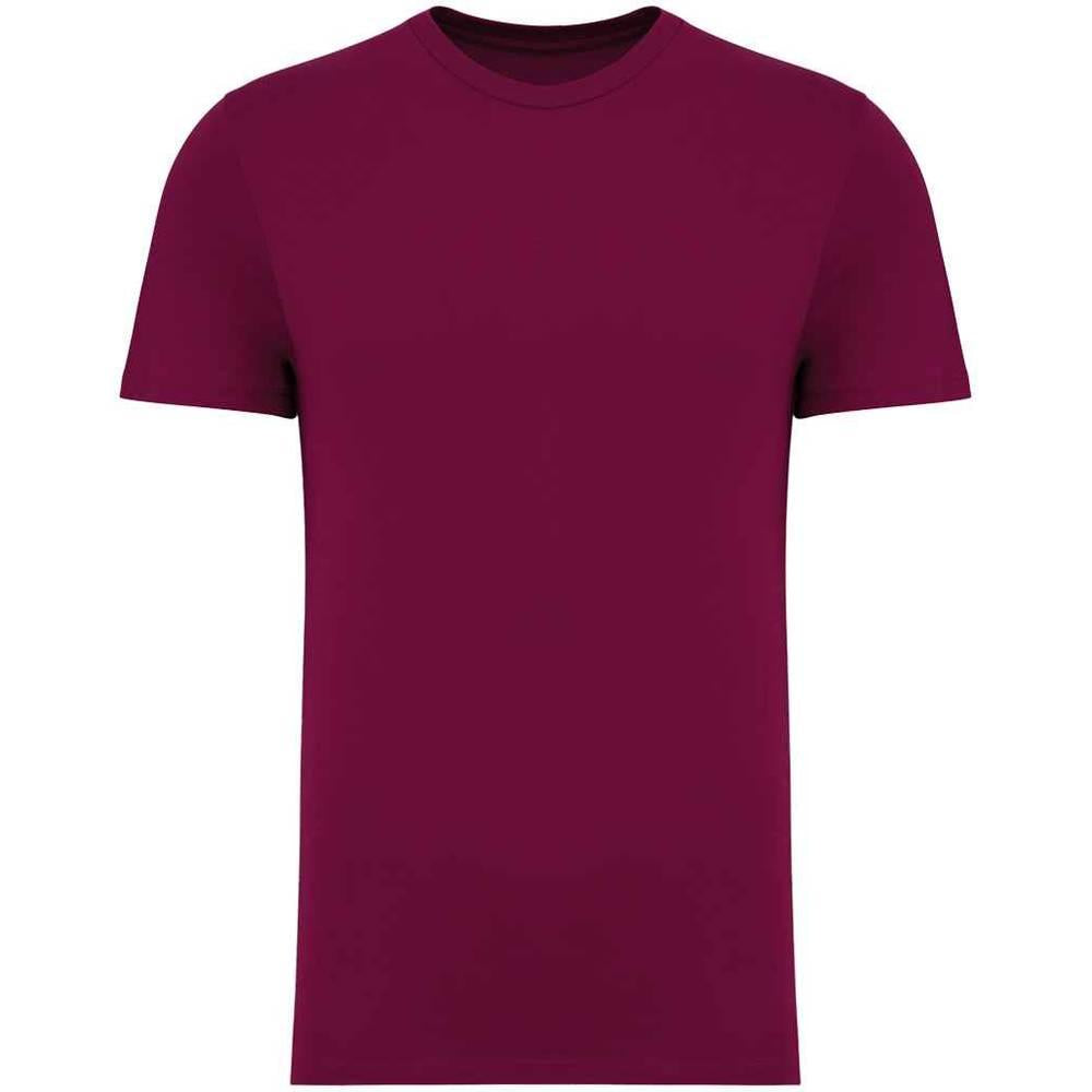 Cherry Purple - Front - Native Spirit Unisex Adult Heavyweight Slim T-Shirt