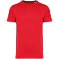 Poppy Red - Front - Native Spirit Unisex Adult Heavyweight Slim T-Shirt