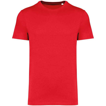 Poppy Red - Front - Native Spirit Unisex Adult Heavyweight Slim T-Shirt
