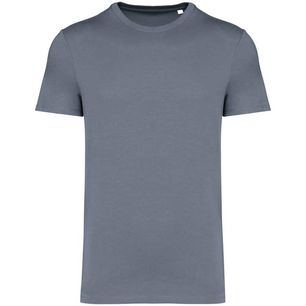 Mineral Grey - Front - Native Spirit Unisex Adult Heavyweight Slim T-Shirt
